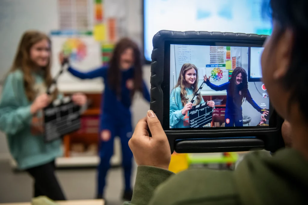 eindfilm ipad opnemen groep 8