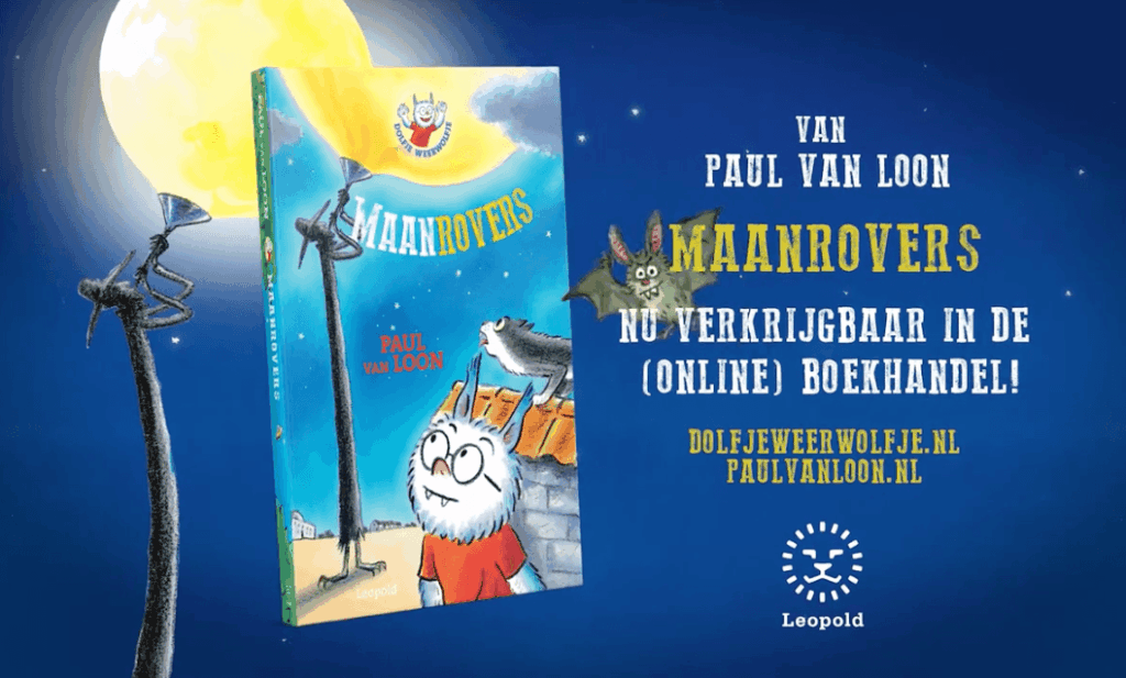 Boektrailer Maanrover Paul van Loon